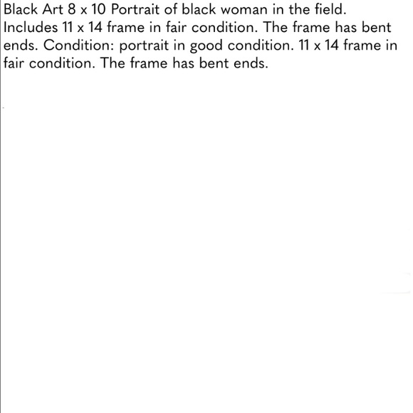 Portrait of black woman in the field - Picture 6 of 6